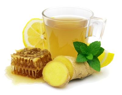 چای لیمو و زنجبیل