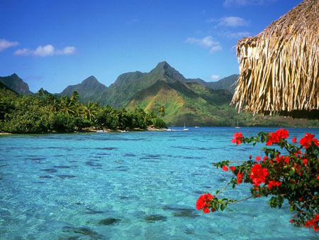 تصاویر از جزایر زیبا و استثنایی بورا بورا