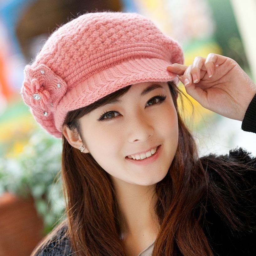 جدید ترین مدل کلاه بافتنی دخترانه 2015