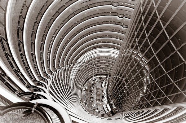 تصاویر عکاسی از معماری با خطوط  قدرتمند