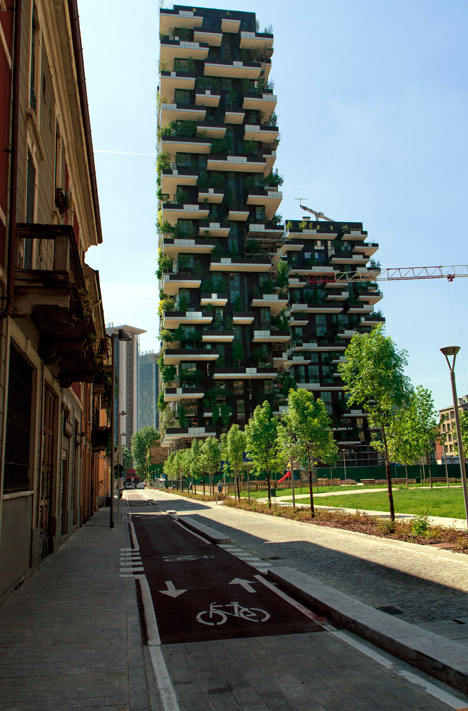 bosko vertical‬‏ جنگل عمودی در شهر میلان